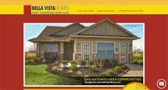 Desktop Screenshot of homesbybellavista.com